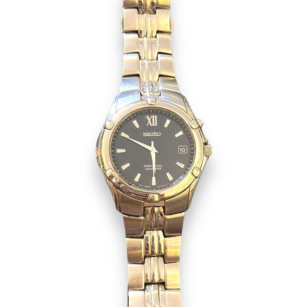 Seiko Mens Perpetual Calender Watch